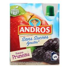 Andros Gourd Apple Prune 4X90G 